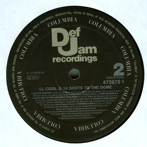 LL Cool J : 14 Shots To The Dome (2xLP, Album, Gat)