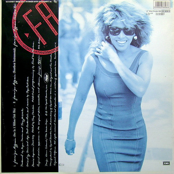 Tina Turner : Foreign Affair (12", Maxi)