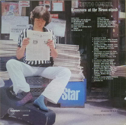 Keith McKie : Rumours At The News-stand (LP, Album)