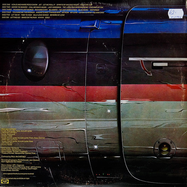 Wings (2) : Wings Over America (3xLP, Album, Gat)