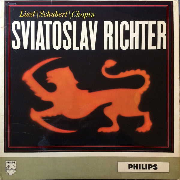 Sviatoslav Richter : Liszt \ Schubert \ Chopin (LP, Mono)