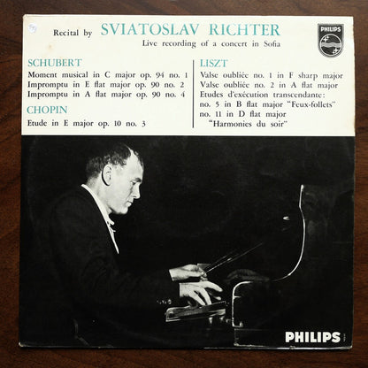 Sviatoslav Richter : Liszt \ Schubert \ Chopin (LP, Mono)