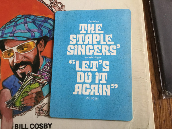 The Staple Singers ● Music By Curtis Mayfield : Let's Do It Again (Original Soundtrack) (LP, Album, Pit)