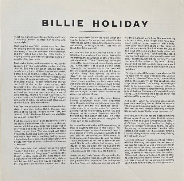 Billie Holiday : The Golden Years Volume Three (LP, Comp, Mono)