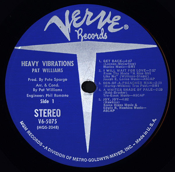 Patrick Williams : Heavy Vibrations (LP, Album)