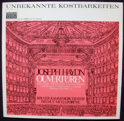 Joseph Haydn, Kölner Kammerorchester, Helmut Müller-Brühl : Ouverturen (LP)