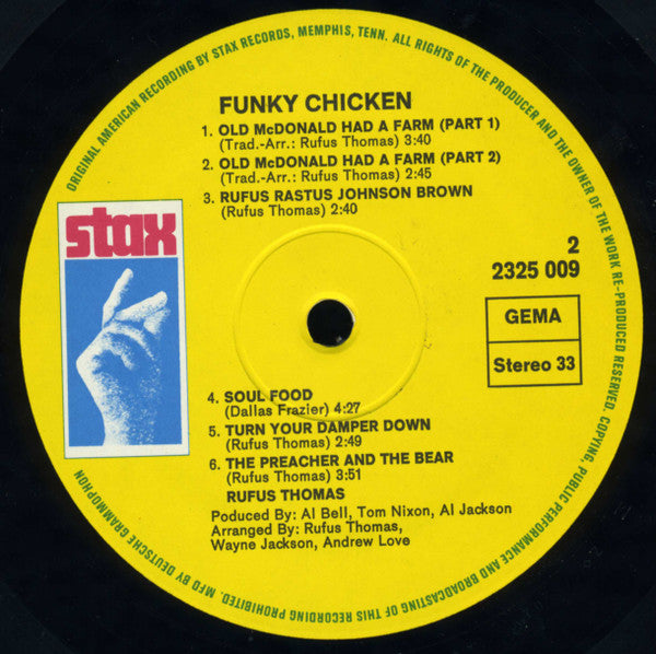 Rufus Thomas : Do The Funky Chicken (LP, Album)