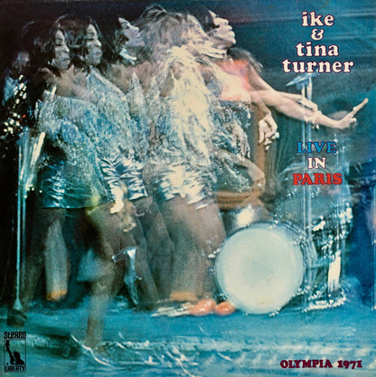 Ike & Tina Turner : Live In Paris (2xLP, Album)