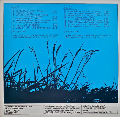 Erik Svensson (5) Og Åge Skjelborg : Havsprøjt Og Fattigmandstrøst (LP, Album)