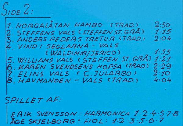 Erik Svensson (5) Og Åge Skjelborg : Havsprøjt Og Fattigmandstrøst (LP, Album)