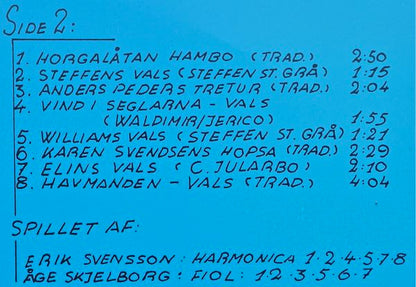 Erik Svensson (5) Og Åge Skjelborg : Havsprøjt Og Fattigmandstrøst (LP, Album)