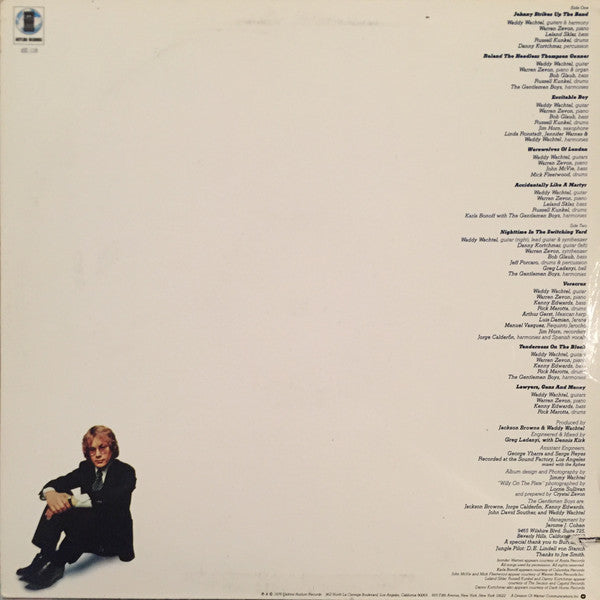 Warren Zevon : Excitable Boy (LP, Album, PRC)