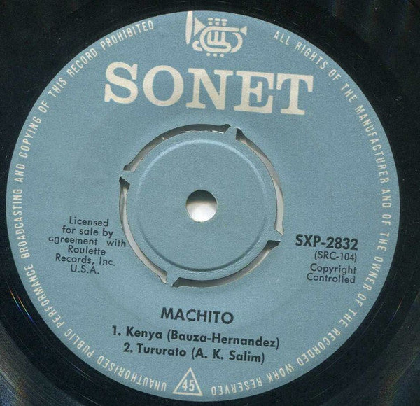 Machito : Kenya Afro Cuban Jazz (7", EP)