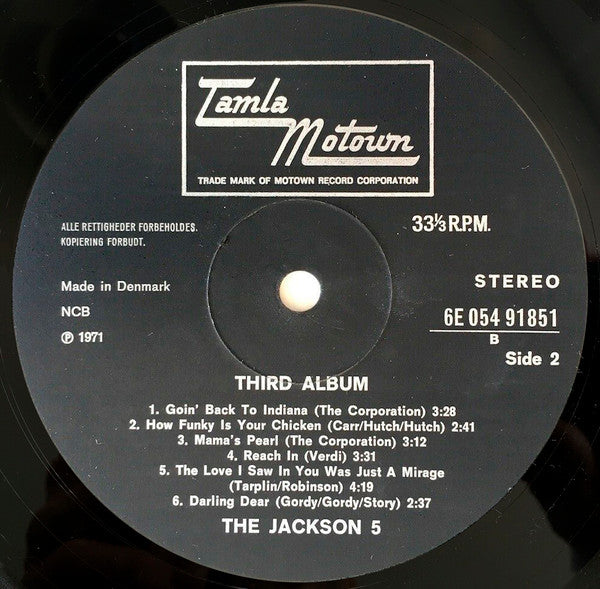 The Jackson 5 : Third Album (LP, Album)