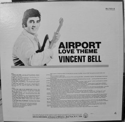 Vinnie Bell : Airport Love Theme (LP, Album)