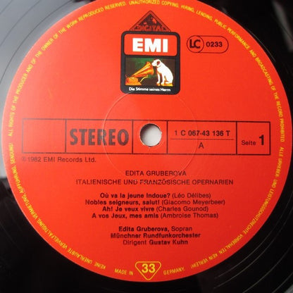 Edita Gruberova : French & Italian Opera Arias (LP, Gat)