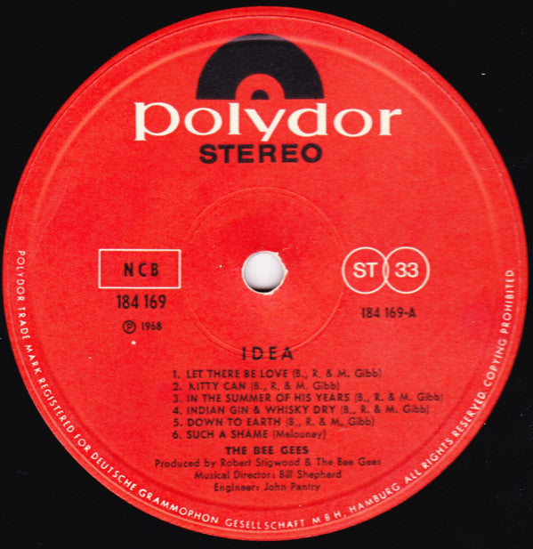 Bee Gees : Idea (LP, Album)