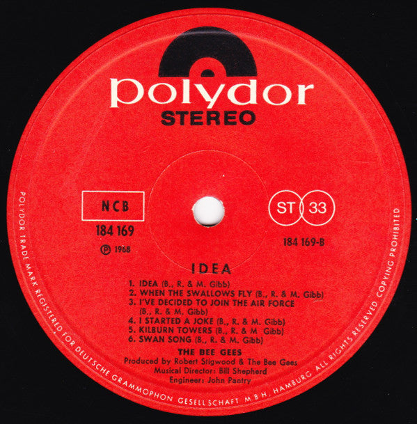 Bee Gees : Idea (LP, Album)