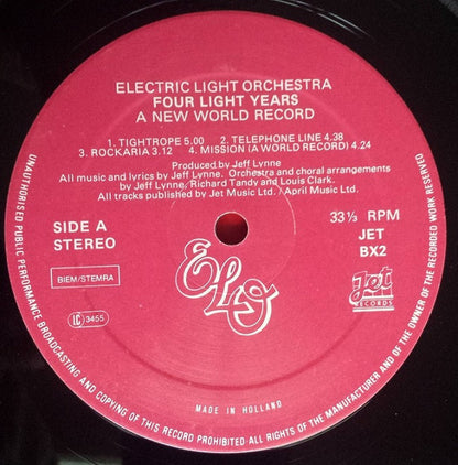 Electric Light Orchestra : Four Light Years (4xLP, Comp + Box)