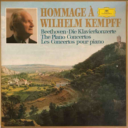 Wilhelm Kempff, Ludwig van Beethoven : Hommage À Wilhelm Kempff (Beethoven ･ Die Klavierkonzerte) (4xLP, Album, RE + Box)