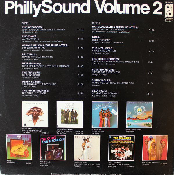 Various : Philly Sound (Volume 2) (LP, Comp)