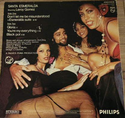 Santa Esmeralda Starring Leroy Gomez : Don't Let Me Be Misunderstood (LP, Album)