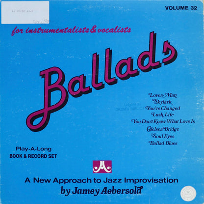 Jamey Aebersold : Ballads (LP, Album)