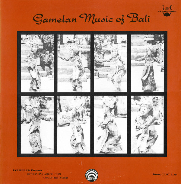 Unknown Artist : Gamelan Music Of Bali (LP, RE)