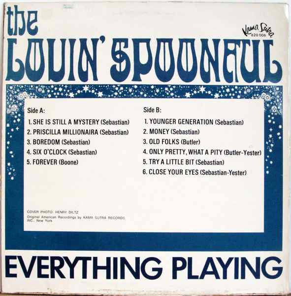 The Lovin' Spoonful : Everything Playing (LP, Album)