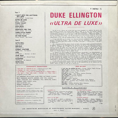 Duke Ellington : Ultra De Luxe (LP)
