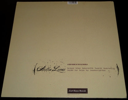 Austin Lucas : A New Home In The Old World (LP, Album, Ltd, Yel)