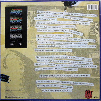 Was (Not Was) : Walk The Dinosaur (12", Maxi)