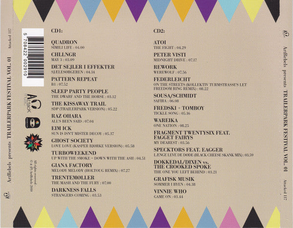 Various : ArtRebels Presents Trailerpark Festival Compilation Vol. 01 (2xCD, Comp)