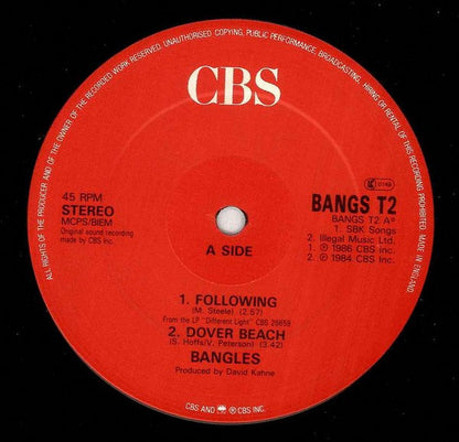 Bangles : Following (12", Single, P/Mixed)
