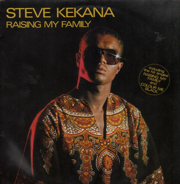 Steve Kekana : Raising My Family (LP, Album)