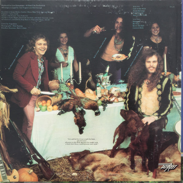 Ted Nugent & The Amboy Dukes : Call Of The Wild (LP, Album, Win)