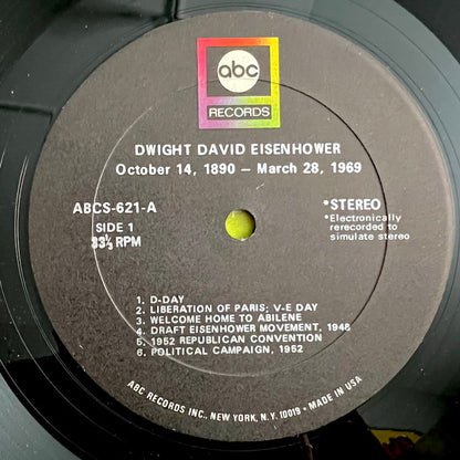 Dwight David Eisenhower : October 14, 1890 - March 28, 1969 (LP, Comp)