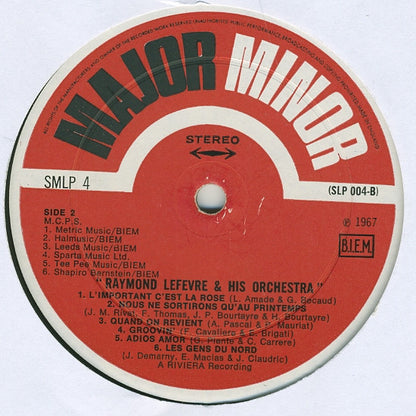 Raymond Lefèvre Et Son Grand Orchestre : Raymond Lefevre And His Orchestra (LP)