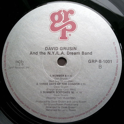 Dave Grusin And The The NY-LA Dream Band : Dave Grusin And The N.Y. / L.A. Dream Band (LP)