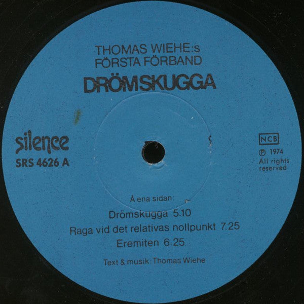 Thomas Wiehe:s Första Förband : Drömskugga (LP, Album)