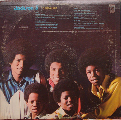 The Jackson 5 : Third Album (LP, Album, Roc)