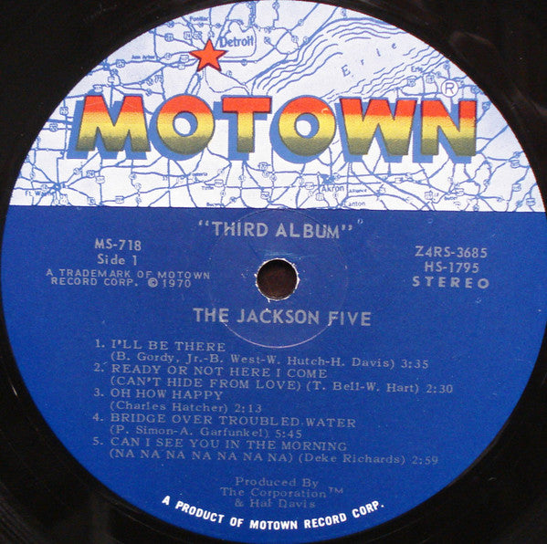 The Jackson 5 : Third Album (LP, Album, Roc)