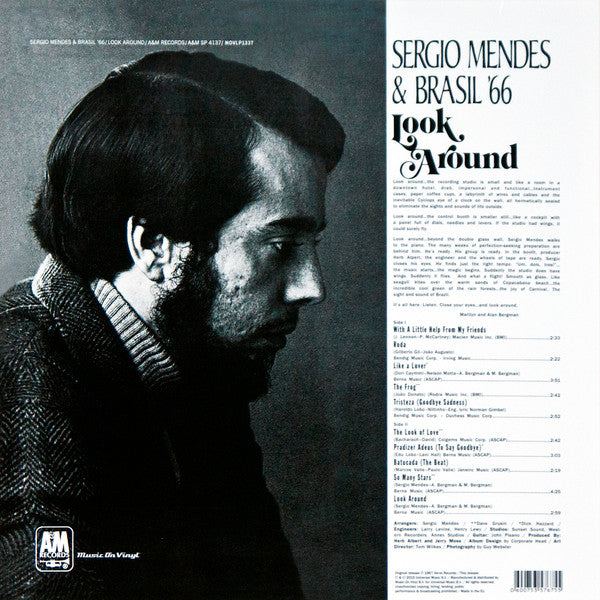 Sérgio Mendes & Brasil '66 : Look Around (LP, Album, RE)