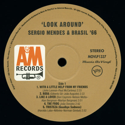 Sérgio Mendes & Brasil '66 : Look Around (LP, Album, RE)