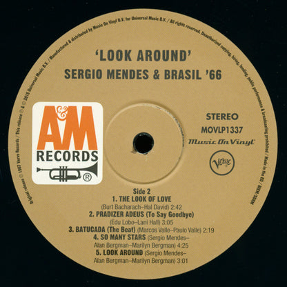 Sérgio Mendes & Brasil '66 : Look Around (LP, Album, RE)