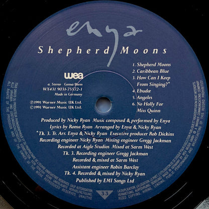 Enya : Shepherd Moons (LP, Album)