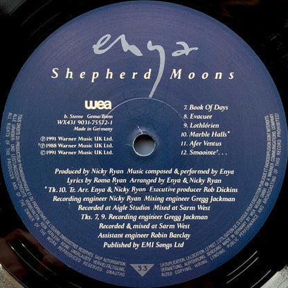 Enya : Shepherd Moons (LP, Album)