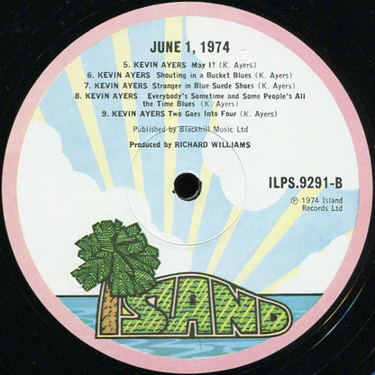 Kevin Ayers - John Cale - Brian Eno - Nico (3) : June 1, 1974 (LP, Album)