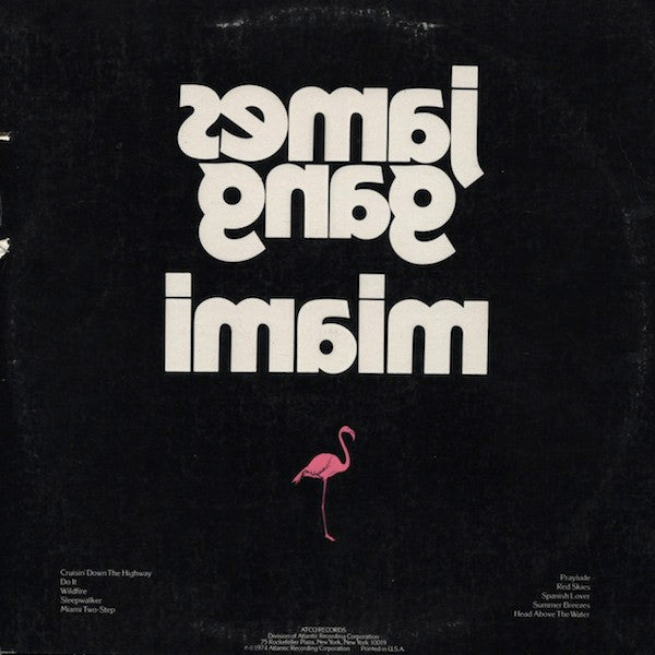 James Gang : Miami (LP, Album, PR )