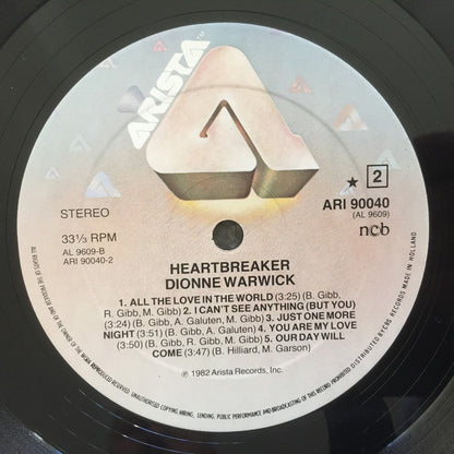 Dionne Warwick : Heartbreaker (LP, Album)